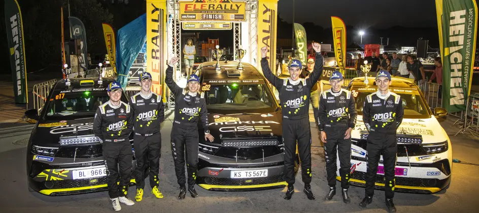 Schulz gewinnt Auftakt des ADAC Opel GSE Rally Cup